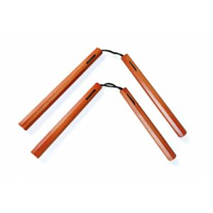 Nunchaku bois rouge 35cm